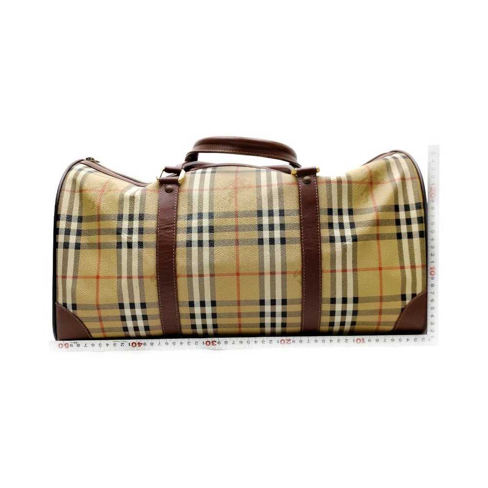 Burberrys Boston Bag Browns PVC - Picture 2 of 9